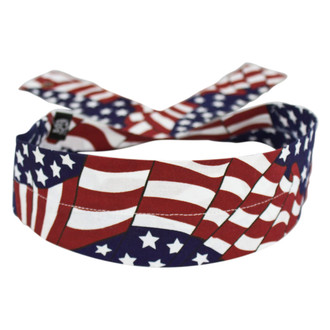 ZANheadgear® - Wavy Flag Cooldanna Bandz