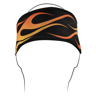 ZANheadgear® - Polyester Flames Polyester Headband