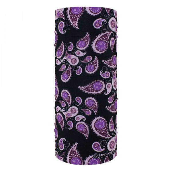 ZANheadgear® - Purple Paisley Neck Gaiter (Purple Paisley)