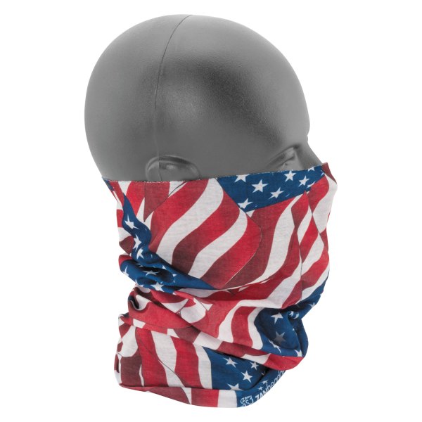 ZANheadgear® - Wavy American Flag Neck Gaiter