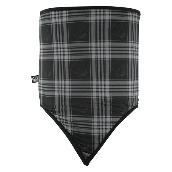 ZANheadgear® - Combo Gaiter Fleece Skull Plaid Neck Gaiter