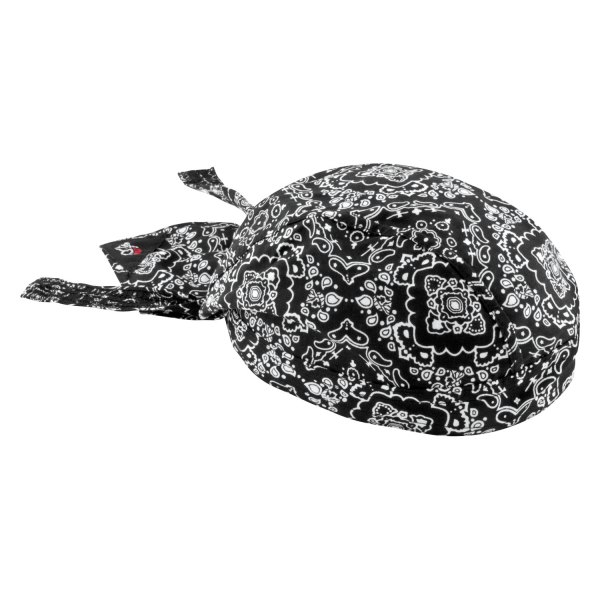 ZANheadgear® - Black Paisley Flydanna (Black)