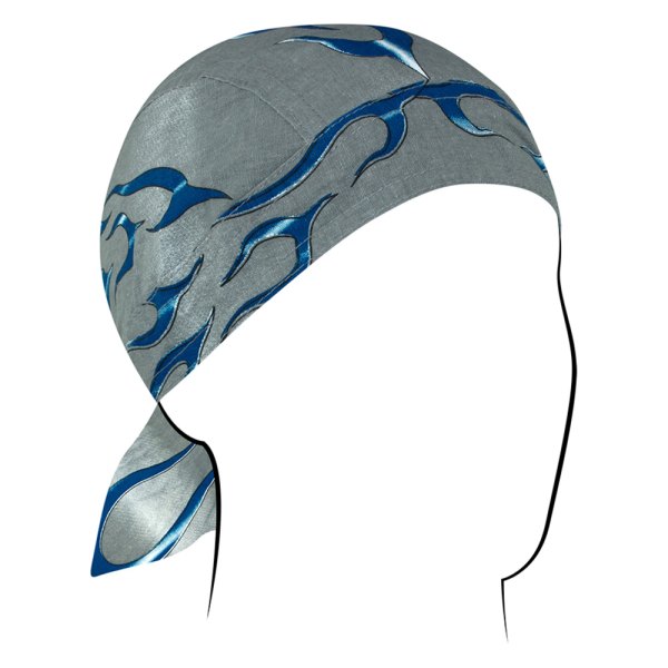 ZANheadgear® - Blue Flame Bandana (Blue Tank Flame)