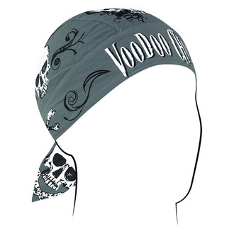 ZANheadgear® - Gray Voodoo Child Flydanna