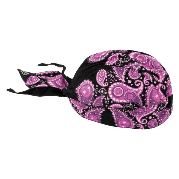 ZANheadgear® - Purple Paisley Flydanna (Purple Paisley)