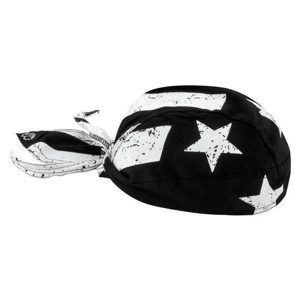 ZANheadgear® - Black/White Vintage Flag Flydanna (Black/White Vintage American Flag)