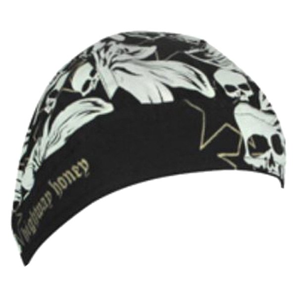 ZANheadgear® - Dare Devil Flydanna (Flowers/Skulls)