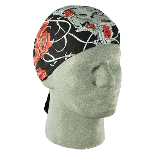 ZANheadgear® - Lethal Threat Road Hog Thorns and Roses Bandana (Thorns And Roses)