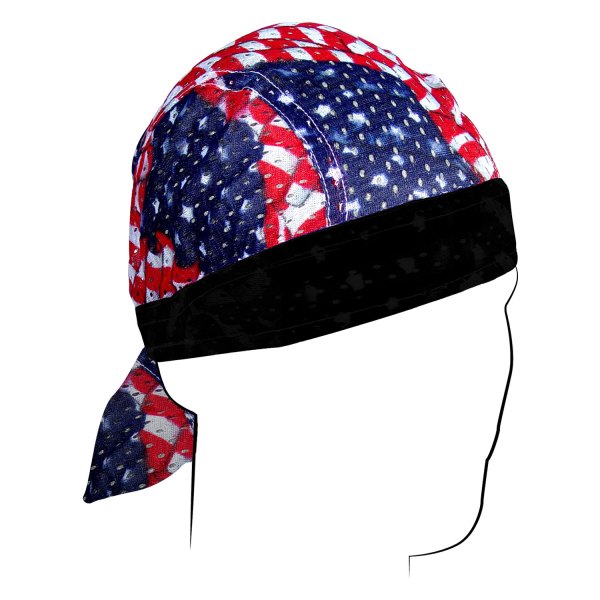 ZANheadgear® - Sport Wavy Flag Flydanna (Wavy American Flag)