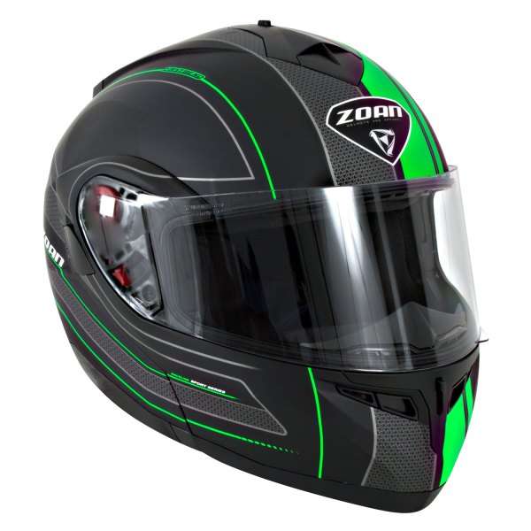 Zoan Helmets® - Optimus Raceline Graphic Modular Snow Helmet with Electric Lens Shield