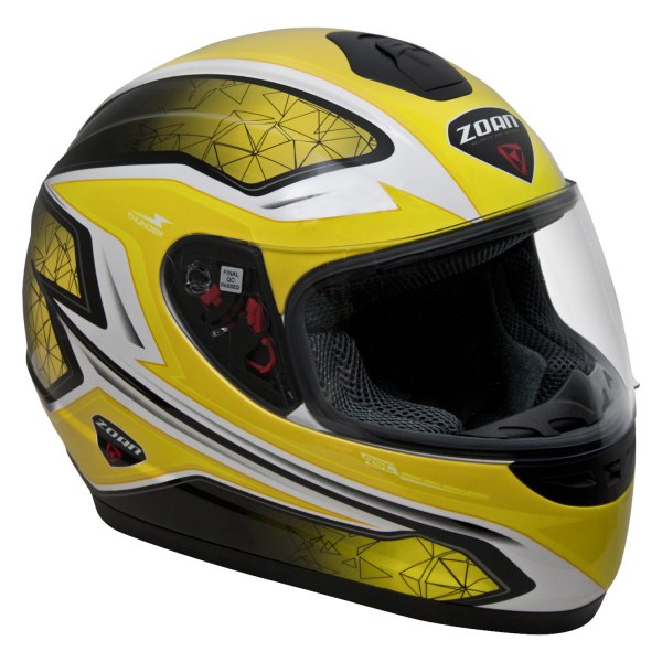 Zoan Helmets® - Thunder Electra Graphic Full Face Snow Helmet with Electric Lens Shield