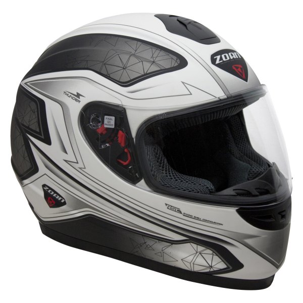 Zoan Helmets® - Thunder Electra Graphic Full Face Snow Helmet with Electric Lens Shield